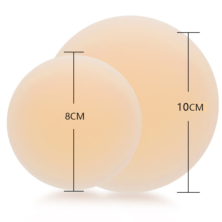 Medical Grade Reusable Nipple Covers - Double Side Invisible Breast Lift Pasties for Women, Grippy Non-Sticky Strapless Bra Bundle